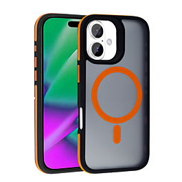 Soft Matte Case With MagSafe For iPhone 17 - Orange