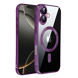 Shiny Case With MagSafe For iPhone 17 - Purple