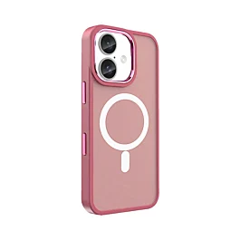 Matte Case With MagSafe For iPhone 17 - Pink