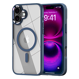 Shiny Gloss Case With MagSafe For iPhone 17 - Blue