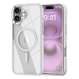 Shiny Gloss Case With MagSafe For iPhone 17 - White