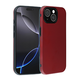 Full Cover Silicone Case For iPhone 16e / 17e - Red