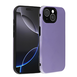 Full Cover Silicone Case For iPhone 16e / 17e - Purple
