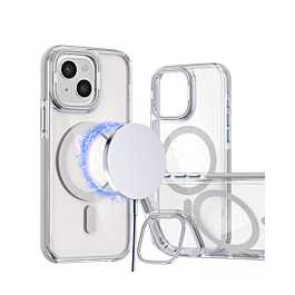 Gloss Case With Kick Stand For iPhone 16e / 17e - White