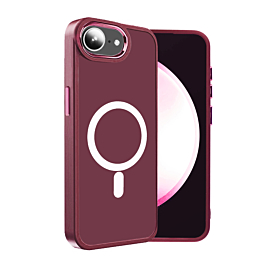 Matte Case With MagSafe  For iPhone 16e / 17e - Maroon
