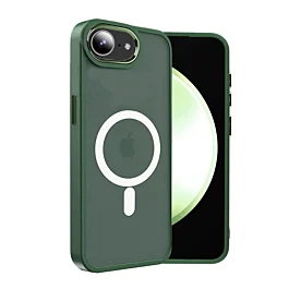 Matte Case With MagSafe  For iPhone 16e / 17e - Green