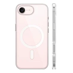 Simple Case with Magsafe For iPhone 16e / 17e - Clear