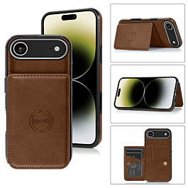 Wallet Case iPhone Air - Brown