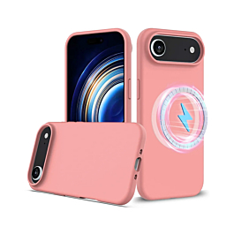 Silicone Case With MagSafe For iPhone Air - Pink