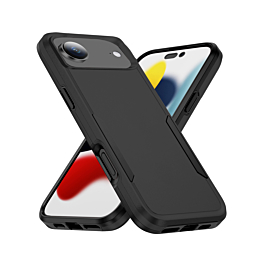 Dual Layer ShockProof Case For iPhone Air - Black