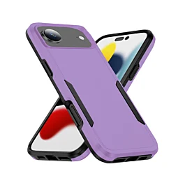 Dual Layer ShockProof Case For iPhone Air - Purple