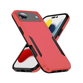 Dual Layer ShockProof Case For iPhone Air - Red