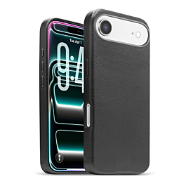 Leather Case For iPhone Air - Black