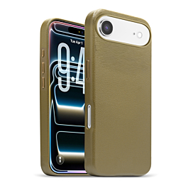 Leather Case For iPhone Air - Green