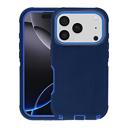 Defender Case For iPhone 17 Pro- Blue