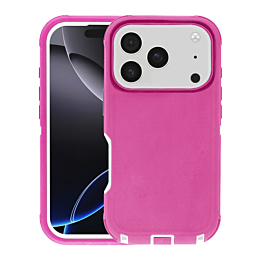 Defender Case For iPhone 17 Pro- Pink