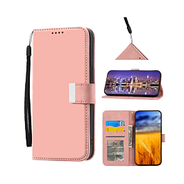 Elegant Folio Case For iPhone 17 Pro Max- Rose Gold