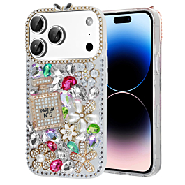 3D Glitter Case For iphone 17 Pro Max- 2