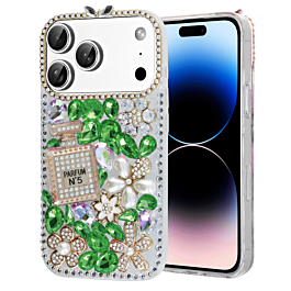 3D Glitter Case For iphone 17 Pro Max- 3