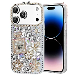 3D Glitter Case For iphone 17 Pro Max- 6