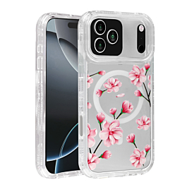 Flower Design Case For iphone 17 Pro Max- 1
