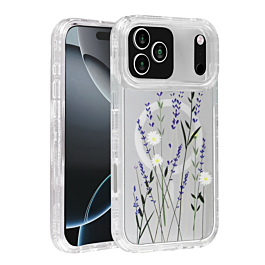 Flower Design Case For iphone 17 Pro Max- 6