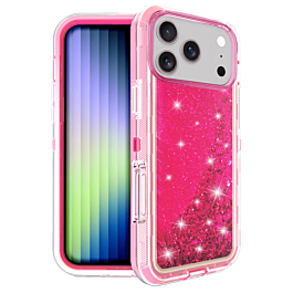 Liquid Glitter Case for iphone 17 Pro- Pink