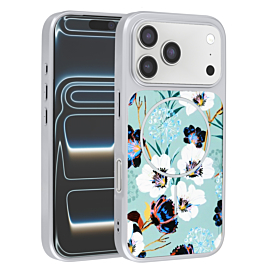 Floral Case With Magsafe for iphone 17 Pro- 1