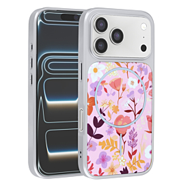 Floral Case With Magsafe for iphone 17 Pro- 3
