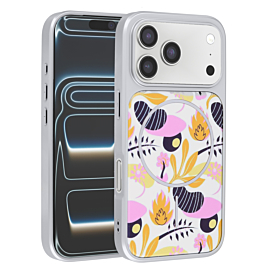 Floral Case With Magsafe for iphone 17 Pro- 4