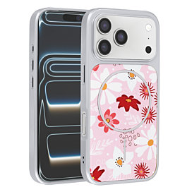 Floral Case With Magsafe for iphone 17 Pro- 5