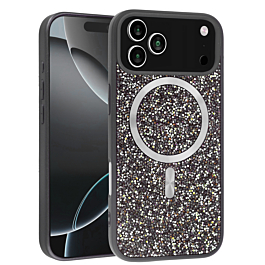 Full Glitter Case for iphone 17 Pro- Space Gray