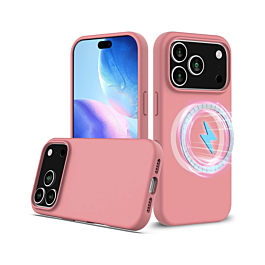 Silicone Case for iphone 17 Pro Max- Pink