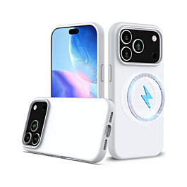 Silicone Case for iphone 17 Pro Max- White