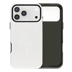 Matte Soft Touch case with MagSafe for iphone 17 Pro - White