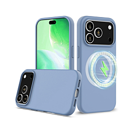 Silicone Case With Magsafe for iphone 17 Pro - Teal