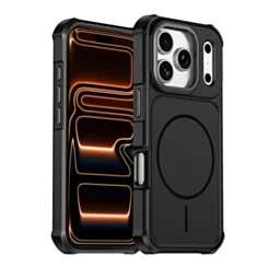 Rugged Case With Magsafe for iphone 17 Pro - Black