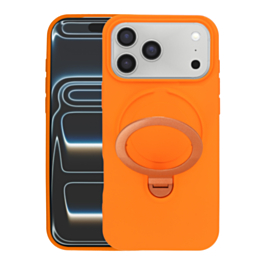 Pastel Case With MagSafe Kick Stand for iphone 17 Pro - Orange
