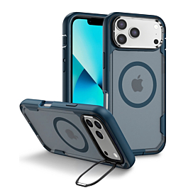 Matte Case with MagSafe and camera Kickstand for iphone 17 Pro - Teal