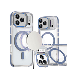 Gloss Case with MagSafe Camera Kickstand for iphone 17 Pro - Blue