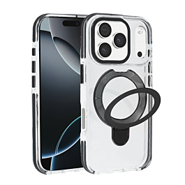 Gloss Case with MagSafe Kickstand for iphone 17 Pro - Black