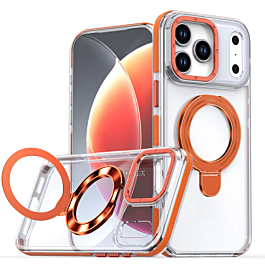 Gloss Case with MagSafe Kickstand for iphone 17 Pro - Orange
