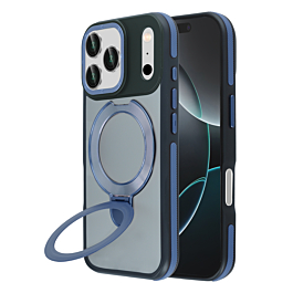 Matte Case with MagSafe Kickstand for iphone 17 Pro - Blue