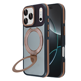 Matte Case with MagSafe Kickstand for iphone 17 Pro - Brown