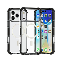 TPU Mesh Case with MagSafe for iphone 17 Pro - Black