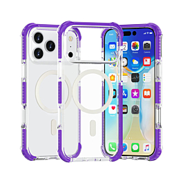 TPU Mesh Case with MagSafe for iphone 17 Pro - Purple