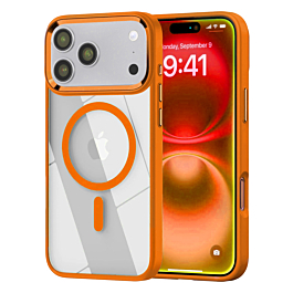 Shiny Gloss Case with MagSafe for iphone 17 Pro - Orange