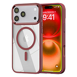 Shiny Gloss Case with MagSafe for iphone 17 Pro - Red
