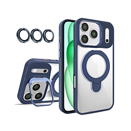 Gloss Case with Dual Kickstand for iphone 17 Pro - Blue