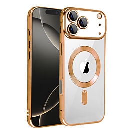 Shiny Case With MagSafe for iphone 17 Pro - Orange